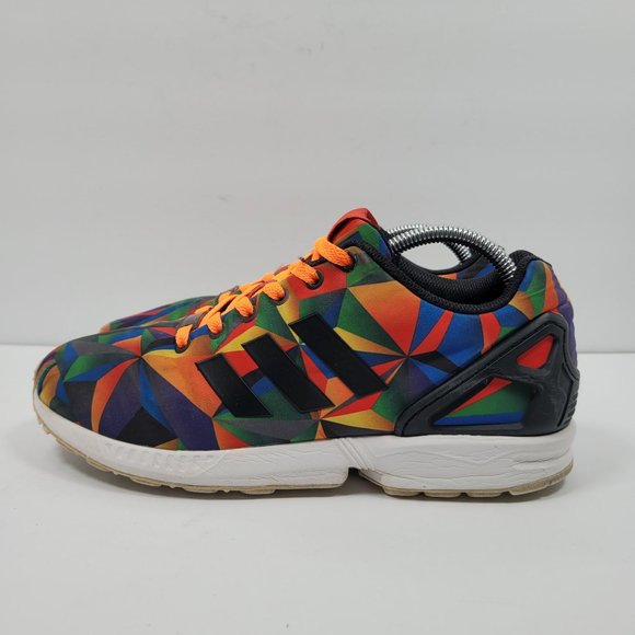 Adidas Original ZX Flux Men's MultiColor Running Athletic Shoes S81651 US SIze 9 - Picture 2 of 8